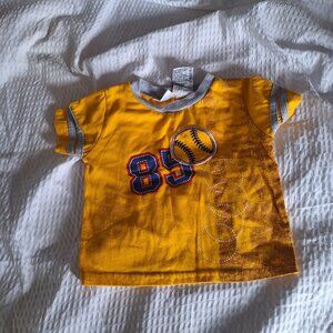 baseball shirt 6 to 9 months